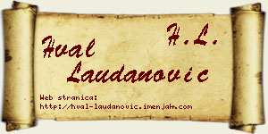 Hval Laudanović vizit kartica